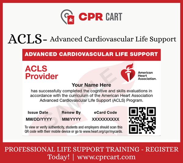 CPR Cart ACLS Certification
